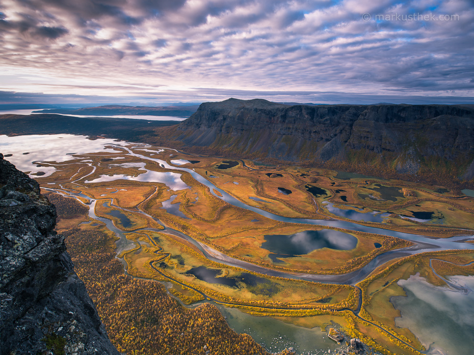 Landschaftsfotografie der Extraklasse: im schwedischen Nationalpark Sarek.